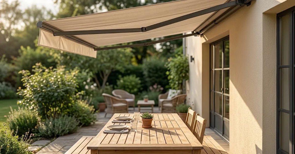 Ombrager sa terrasse : auvent, store, voile ou pergola