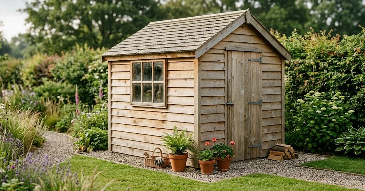 Abri de jardin : taille, matériau et démarches d'urbanisme