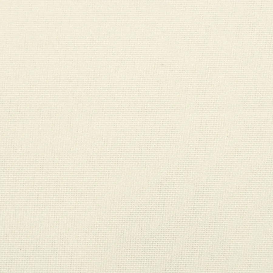 Coussins de chaise à dossier haut lot de 6 crème tissu oxford - 9
