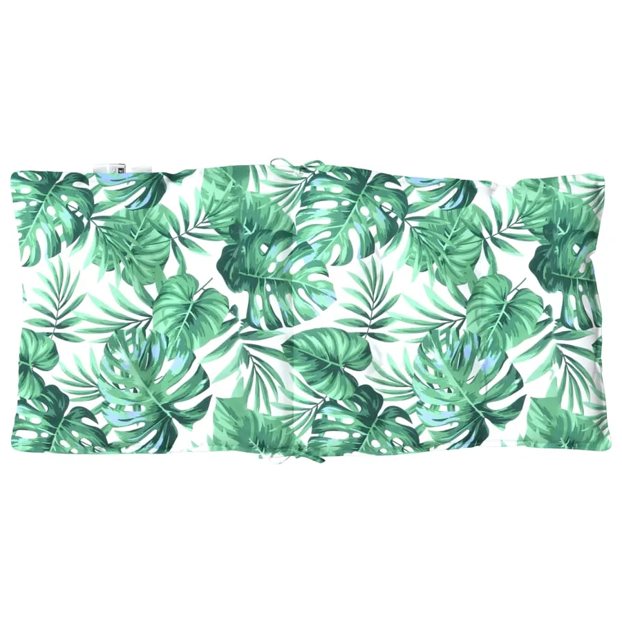 Coussins de chaise à dossier bas lot de 4 modèle de feuille - 7