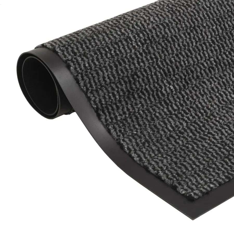 Paillassons rectangulaires 2 pcs 120 x 180 cm Anthracite - 2