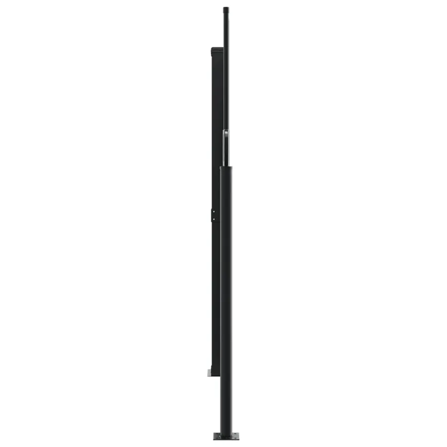 Auvent latéral rétractable Marron 180x1200 cm - 4