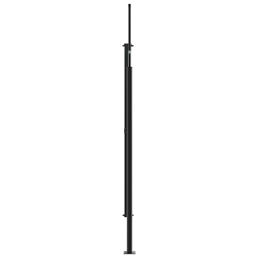 Auvent latéral rétractable anthracite 200x600 cm - 5