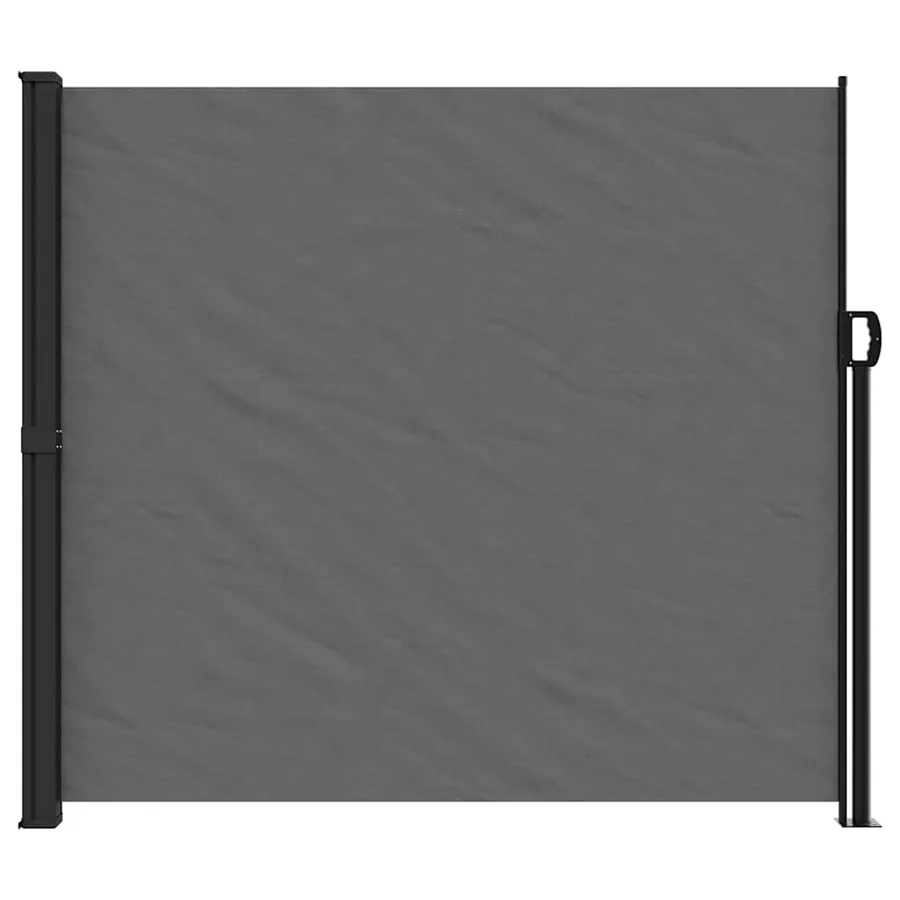 Auvent latéral rétractable anthracite 180x500 cm - 4