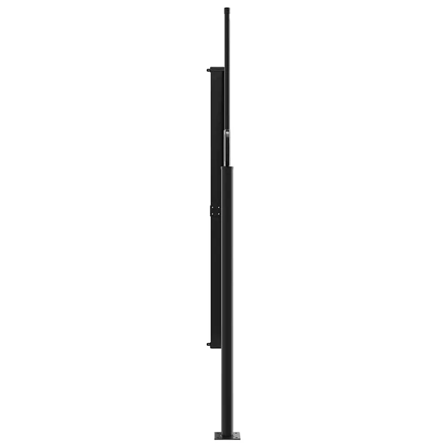 Auvent latéral rétractable anthracite 180x500 cm - 5