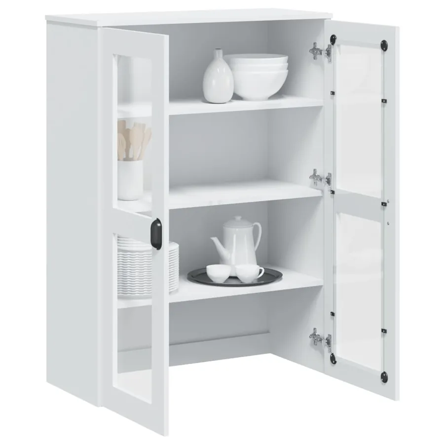 Dessus pour buffet VIKEN blanc bois d'ingénierie - 4