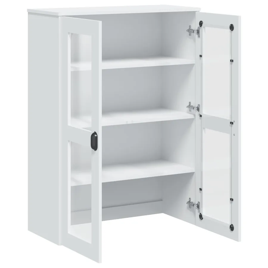 Dessus pour buffet VIKEN blanc bois d'ingénierie - 5