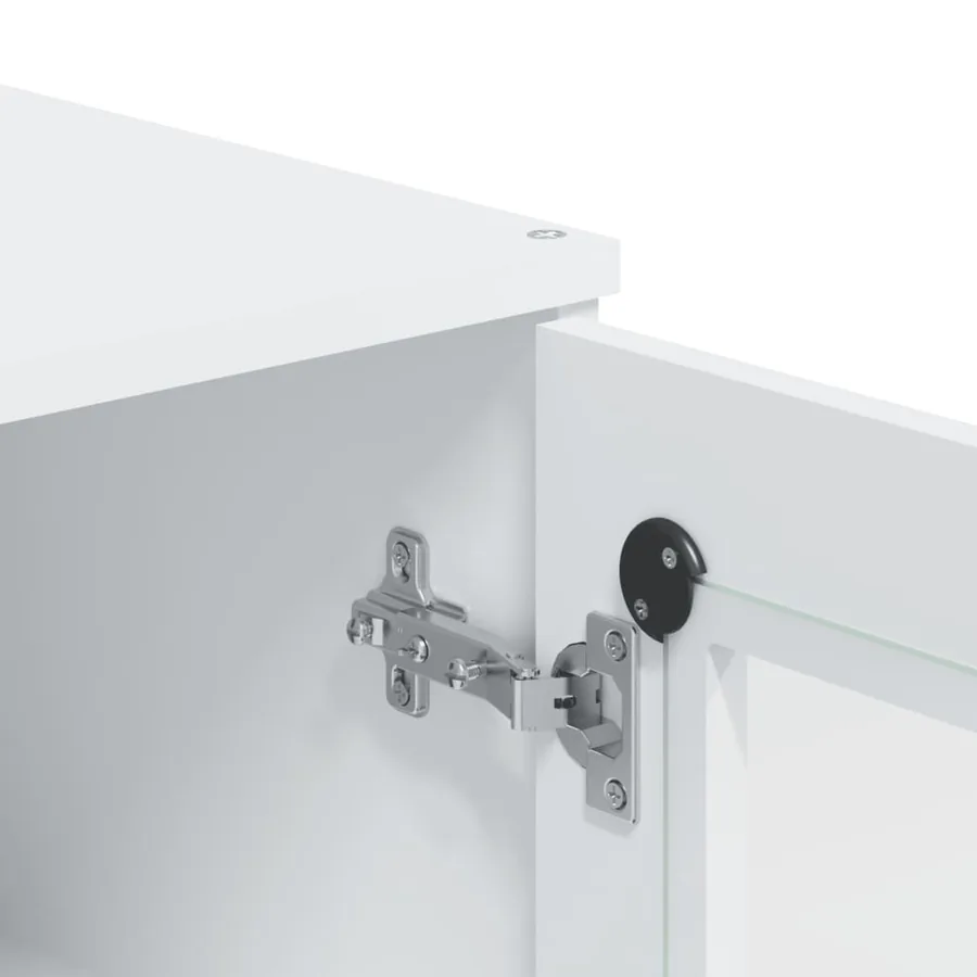 Dessus pour buffet VIKEN blanc bois d'ingénierie - 9