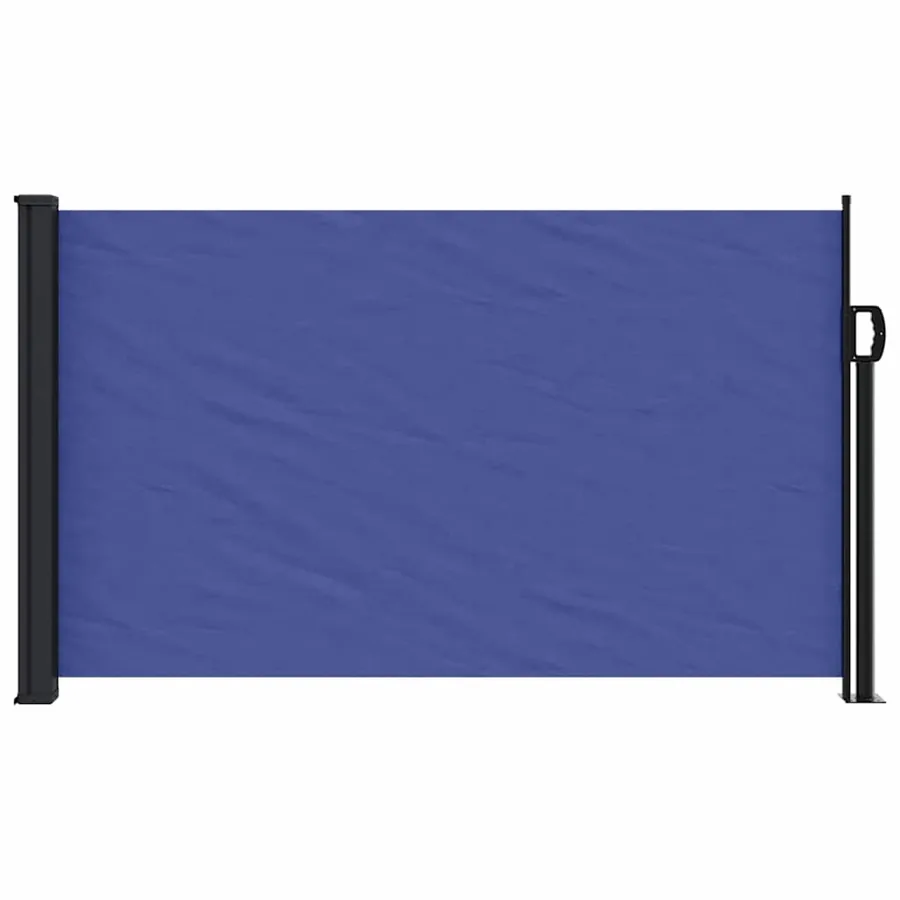 Auvent latéral rétractable bleu 120x600 cm - 3