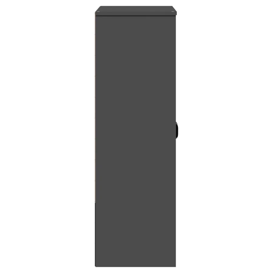Dessus pour buffet VIKEN gris anthracite bois d'ingénierie - 7