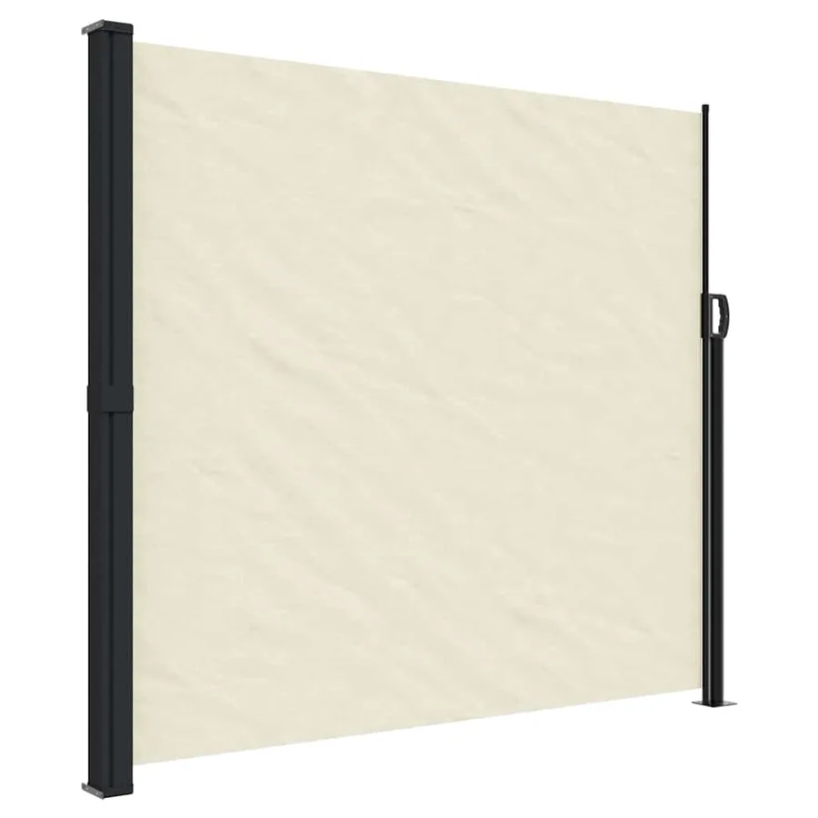 Auvent latéral rétractable crème 180x600 cm - 2