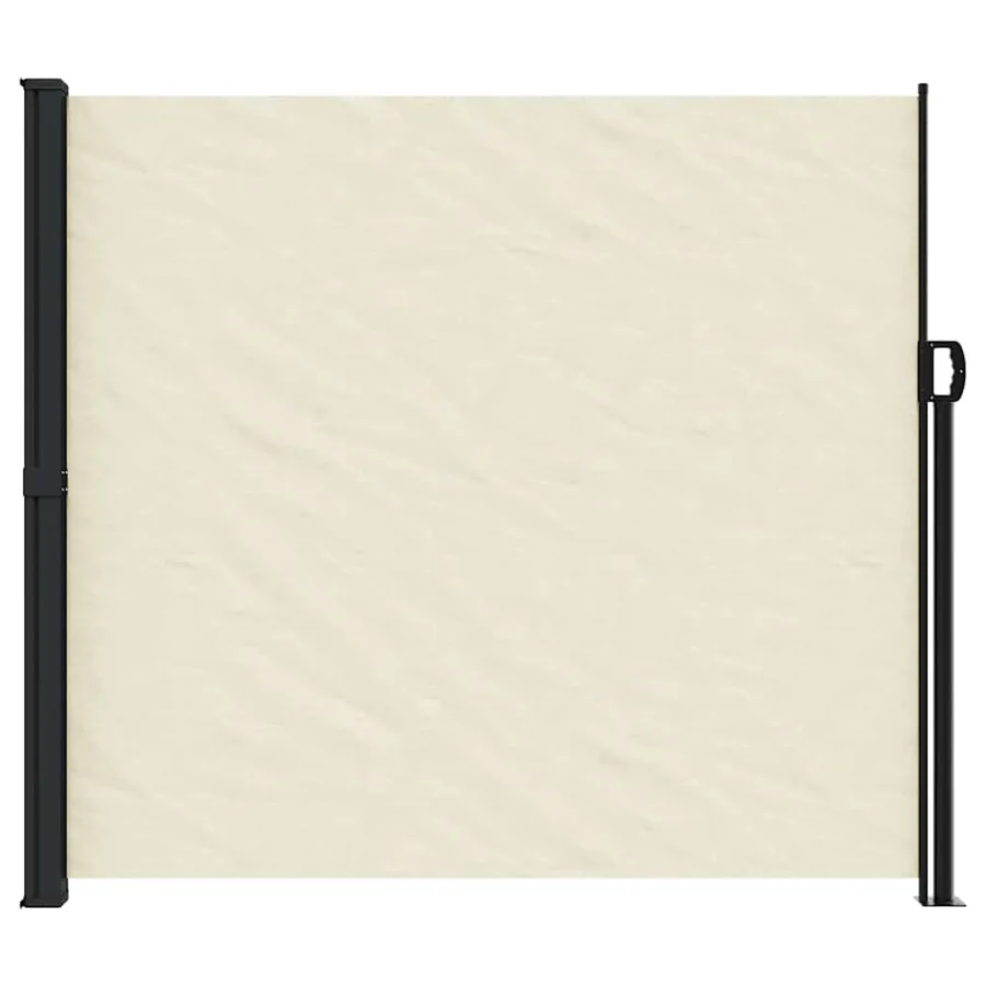 Auvent latéral rétractable crème 180x600 cm - 3