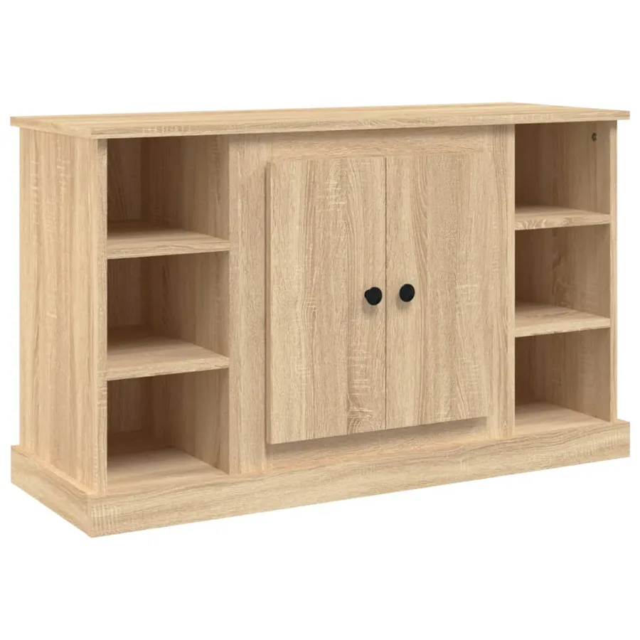 Buffet Chêne sonoma 100x35,5x60 cm Bois d'ingénierie - 2