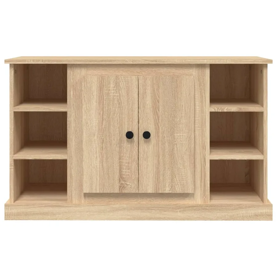 Buffet Chêne sonoma 100x35,5x60 cm Bois d'ingénierie - 6