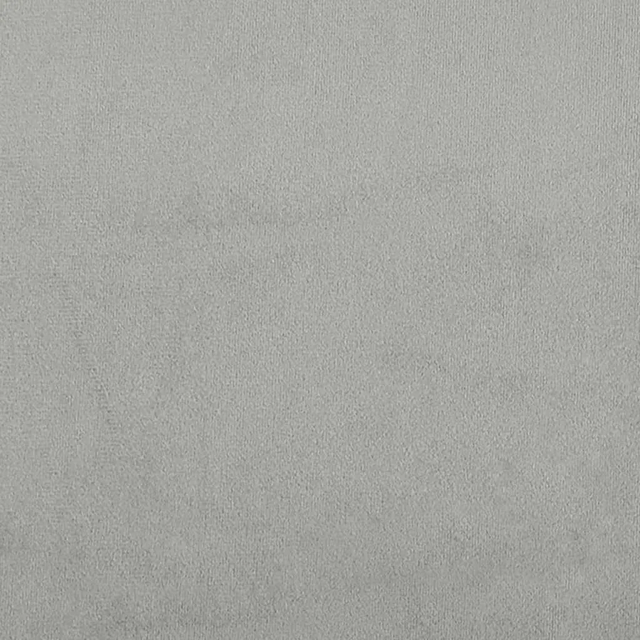 Canapé à 3 places Gris clair 180 cm Velours - 8