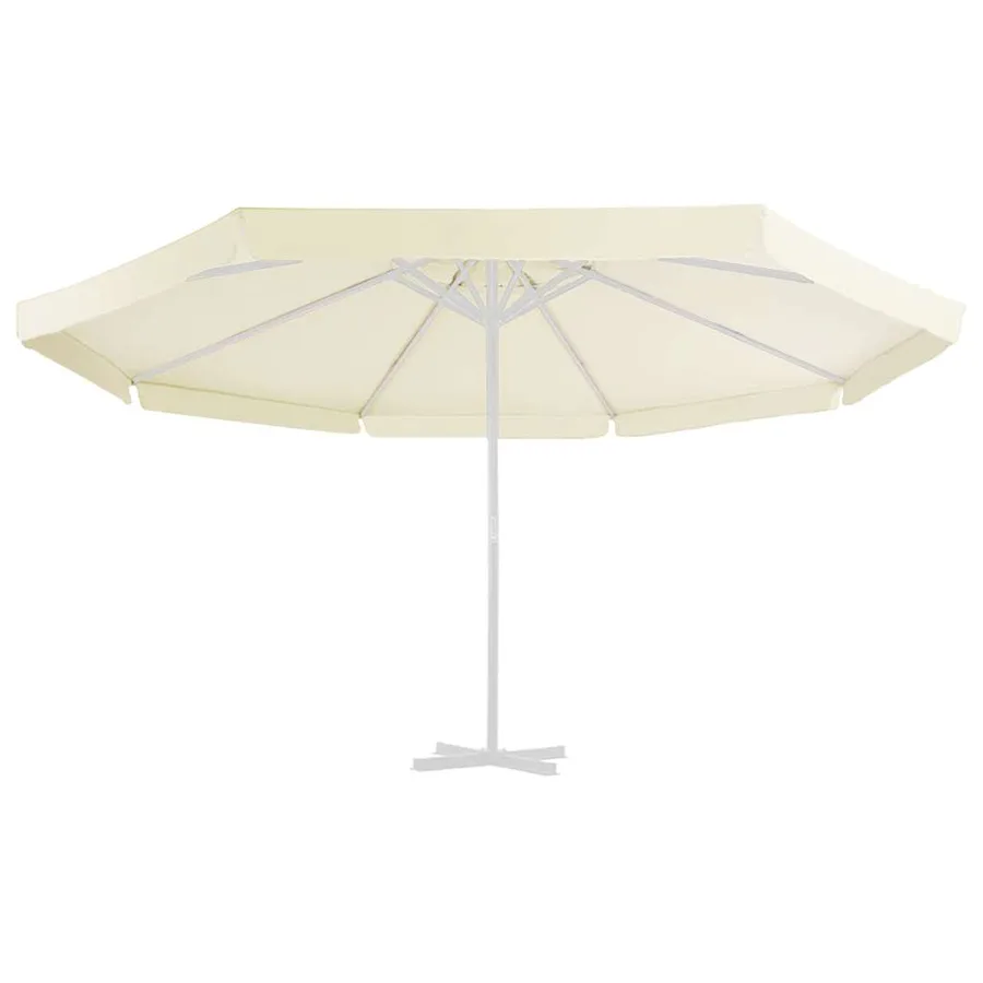 Tissu de remplacement pour parasol d'extérieur Sable 515 cm - 3
