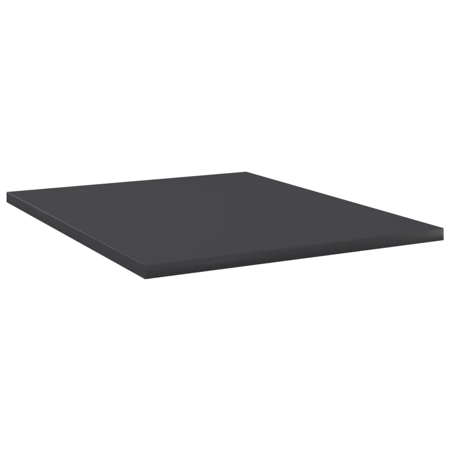 Panneaux de bibliothèque 8 pcs gris bois d’ingénierie - 2