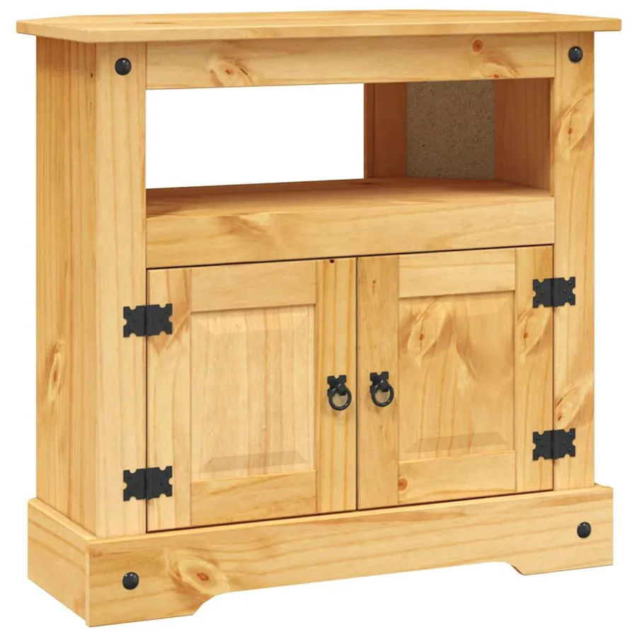 Table console Gamme Corona Pin mexicain 80x43x78 cm - 2