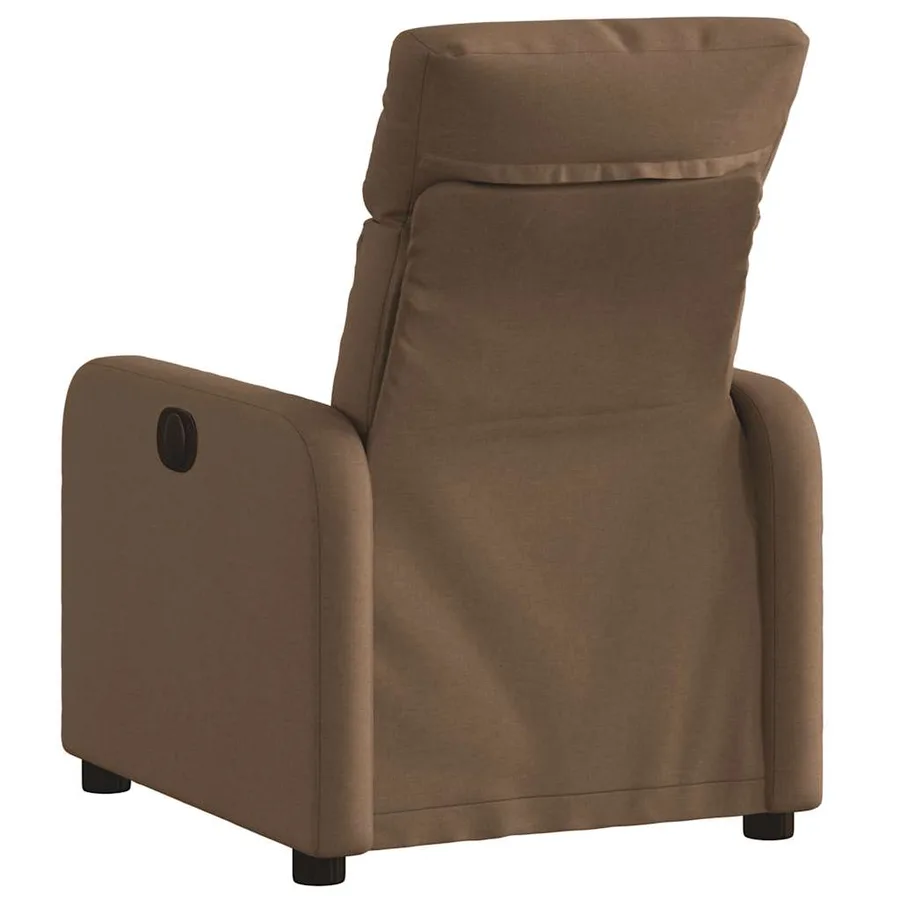 Fauteuil inclinable Marron Tissu - 3