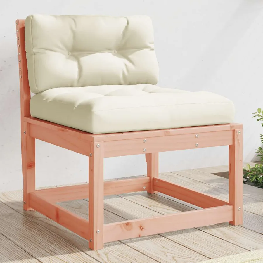 Canapés de jardin avec coussins 2pcs bois massif douglas - 3