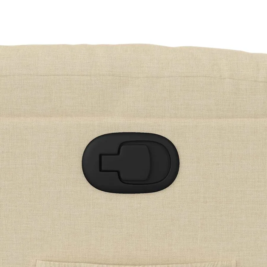 Fauteuil inclinable Crème Tissu - 12