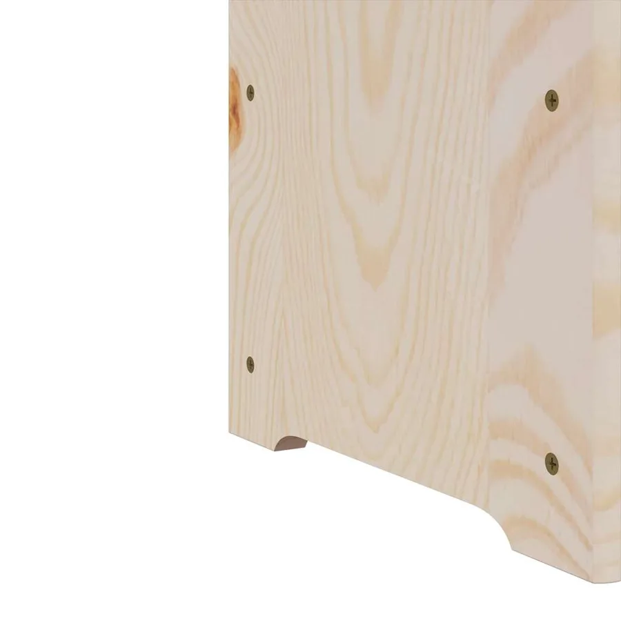 Casier à vin 43x25x37 cm bois de pin massif - 8