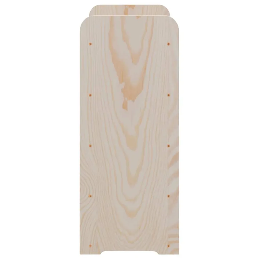 Casier à vin 67,5x25x60 cm Bois de pin massif - 6