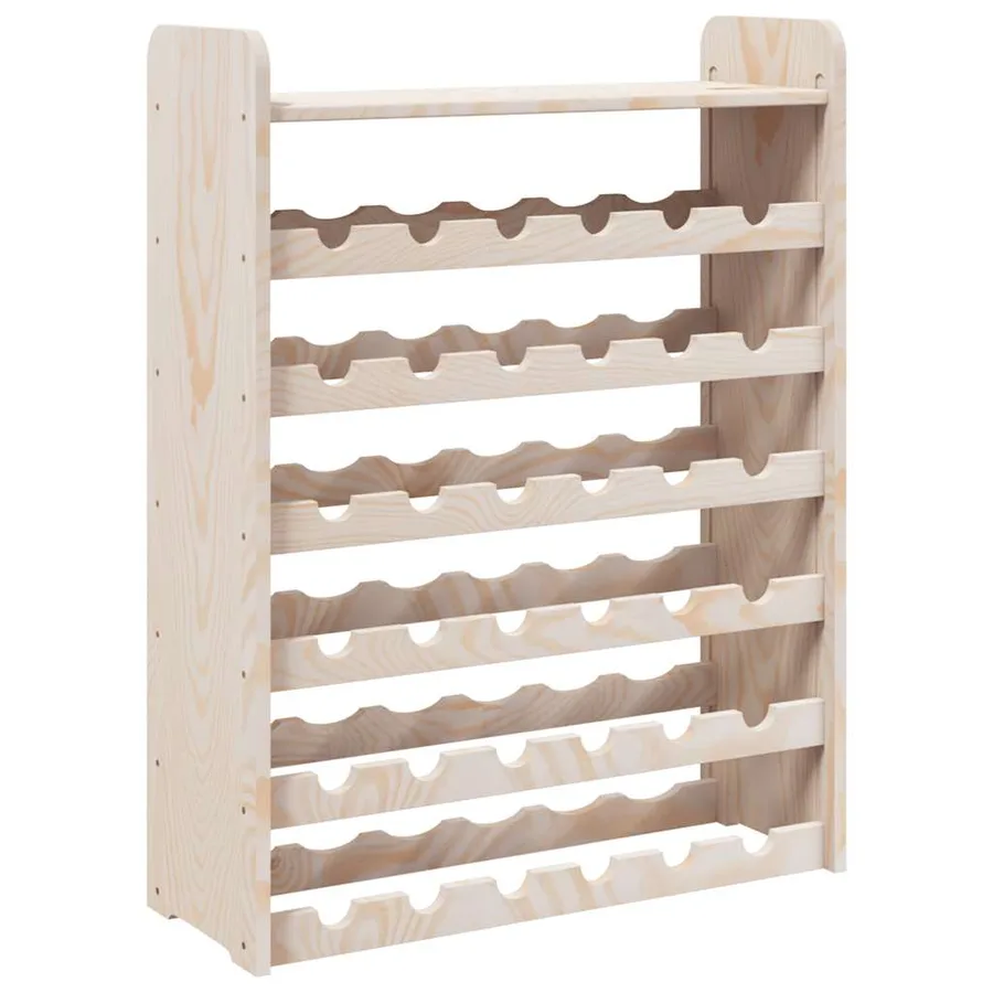 Casier à vin et panneau supérieur 67,5x25x87 cm bois pin massif - 2