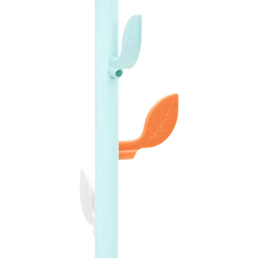 Porte-manteau bleu 172 cm fer enduit de poudre - 7