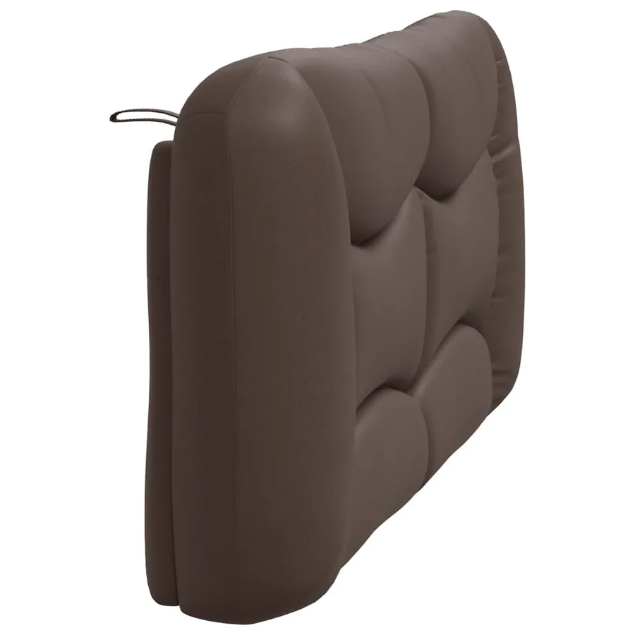 Coussin de tête de lit Hvar marron 160 cm similicuir - 6