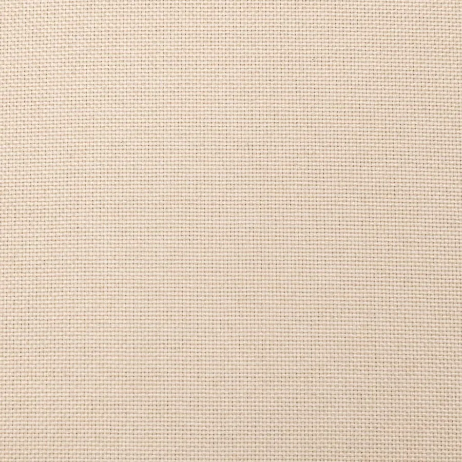 Canapé-lit à 2 places avec deux oreillers crème tissu - 10