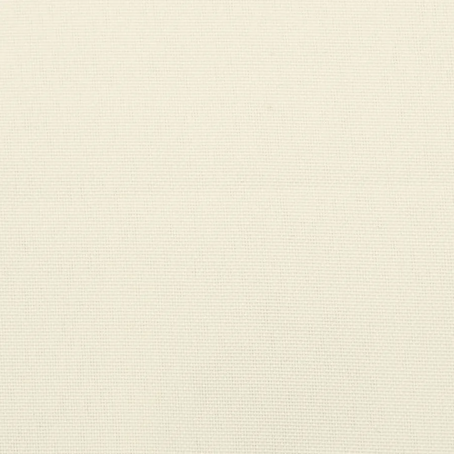 Coussins de chaise à dossier bas lot de 4 crème tissu oxford - 9