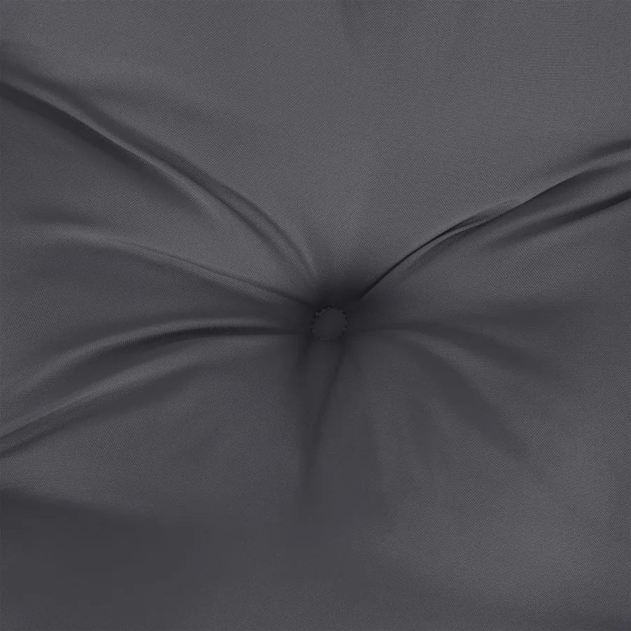 Coussins de chaise à dossier bas lot de 2 anthracite - 8