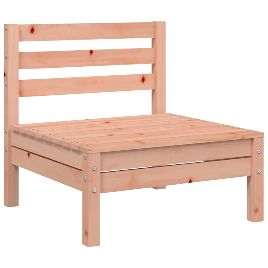 Canapés de jardin sans accoudoirs 2 pcs bois massif douglas - 4