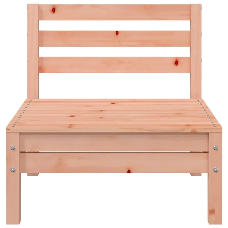 Canapés de jardin sans accoudoirs 2 pcs bois massif douglas - 5