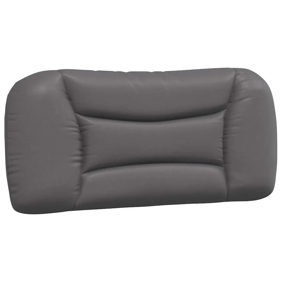 Cadre de lit sans matelas Hvar gris 90x190 cm similicuir - 8