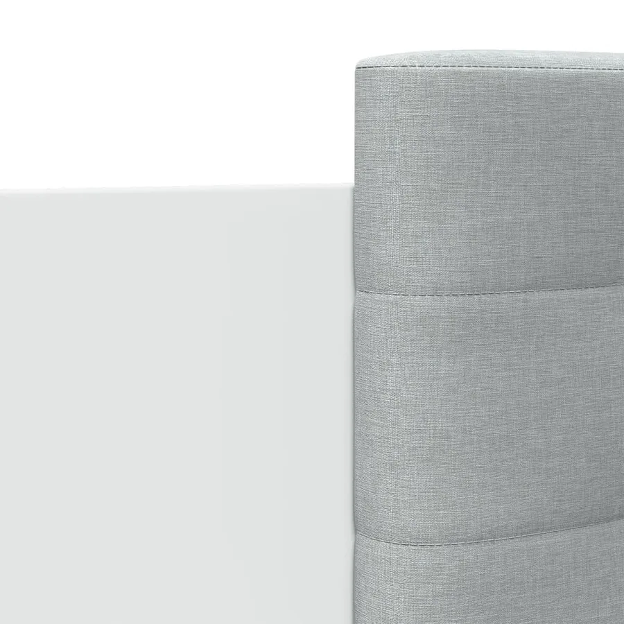 Cadre de lit sans matelas blanc 75x190 cm - 7