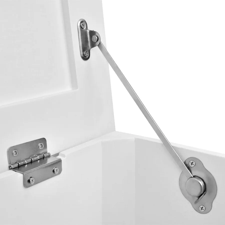 Ensemble de deux coffres de rangement Blanc - 5