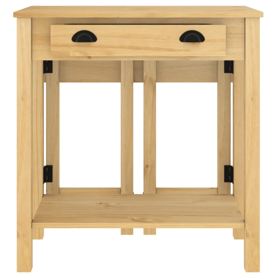 Ensemble de bar 5 pcs Bois de pin massif - 6