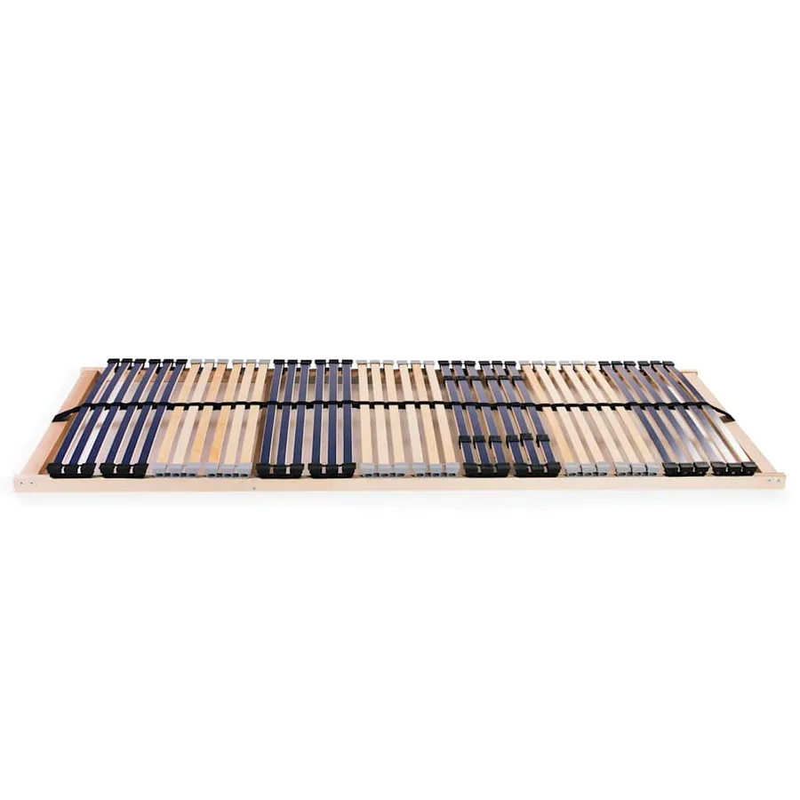Sommier à lattes sans matelas avec 42 lattes 7 zones 70x200 cm - 2