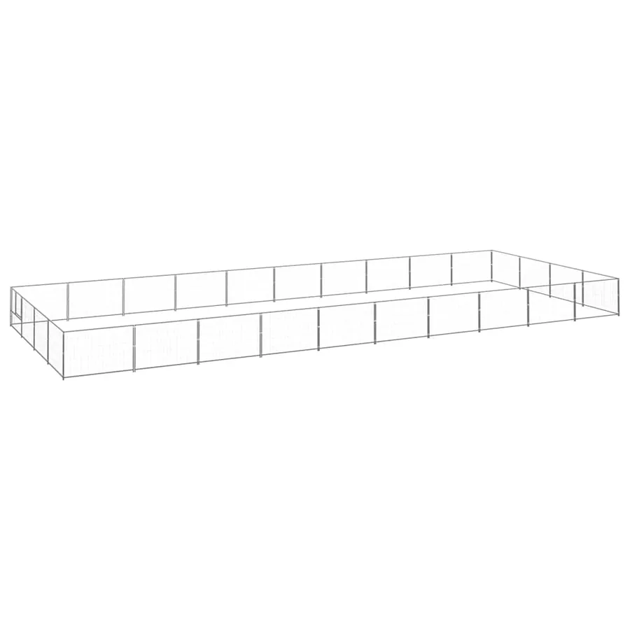 Chenil Argenté 40 m² Acier - 2