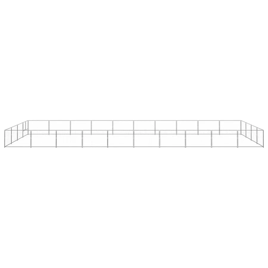 Chenil Argenté 40 m² Acier - 4