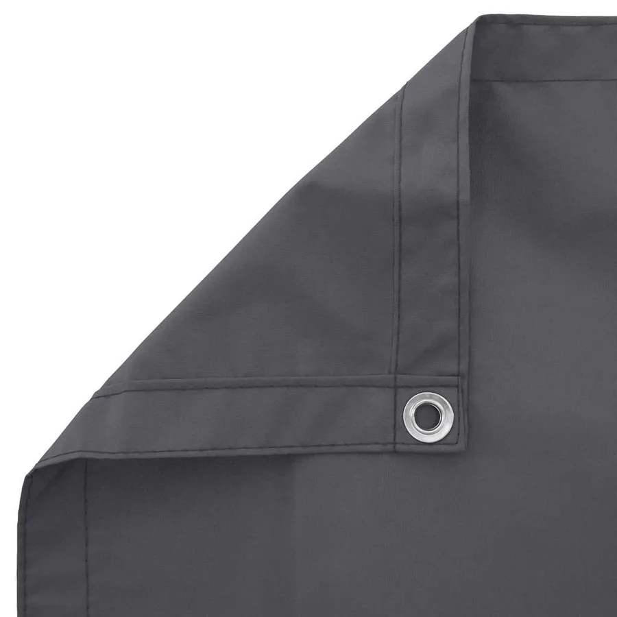 Écran de balcon anthracite 90x800 cm 100% polyester oxford - 4