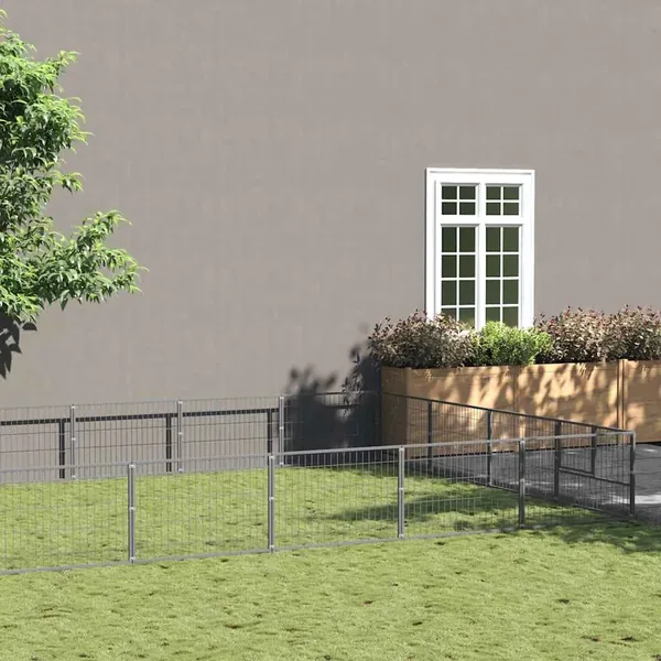 Chenil Argenté 32 m² Acier