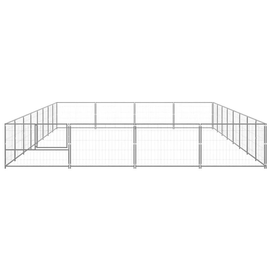 Chenil Argenté 32 m² Acier - 5
