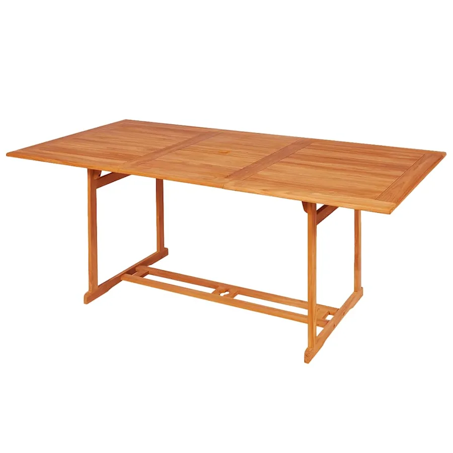 Ensemble à manger de jardin 7 pcs Bois de teck massif - 3