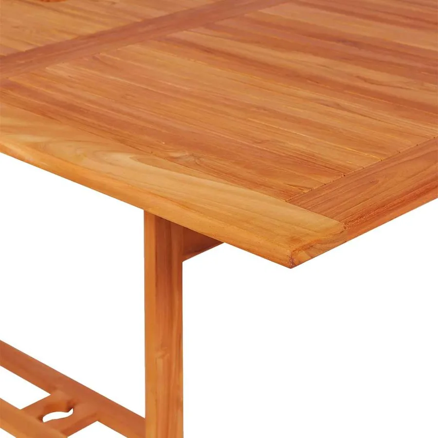 Ensemble à manger de jardin 7 pcs Bois de teck massif - 9