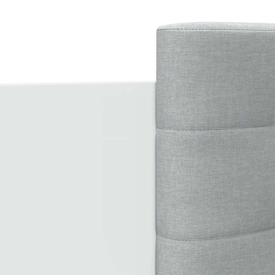 Cadre de lit sans matelas blanc 135x190 cm - 7