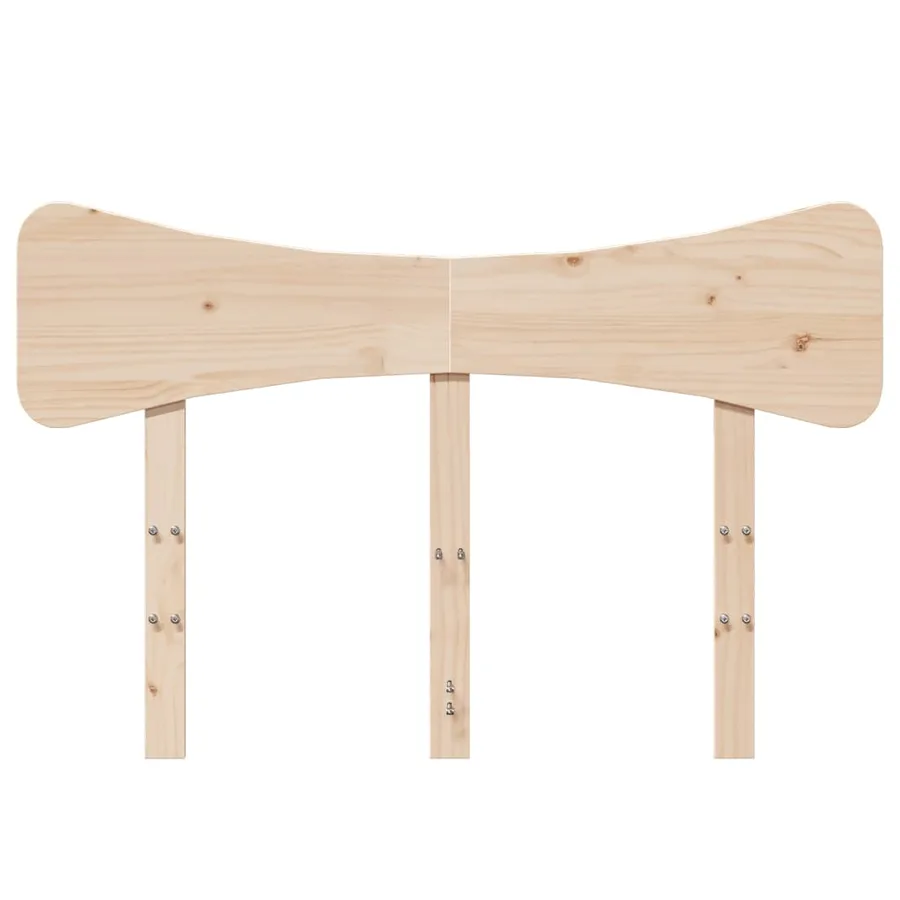 Tête de lit 120 cm bois massif de pin - 4