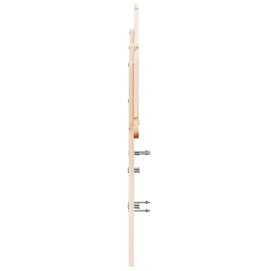Tête de lit 120 cm bois massif de pin - 5
